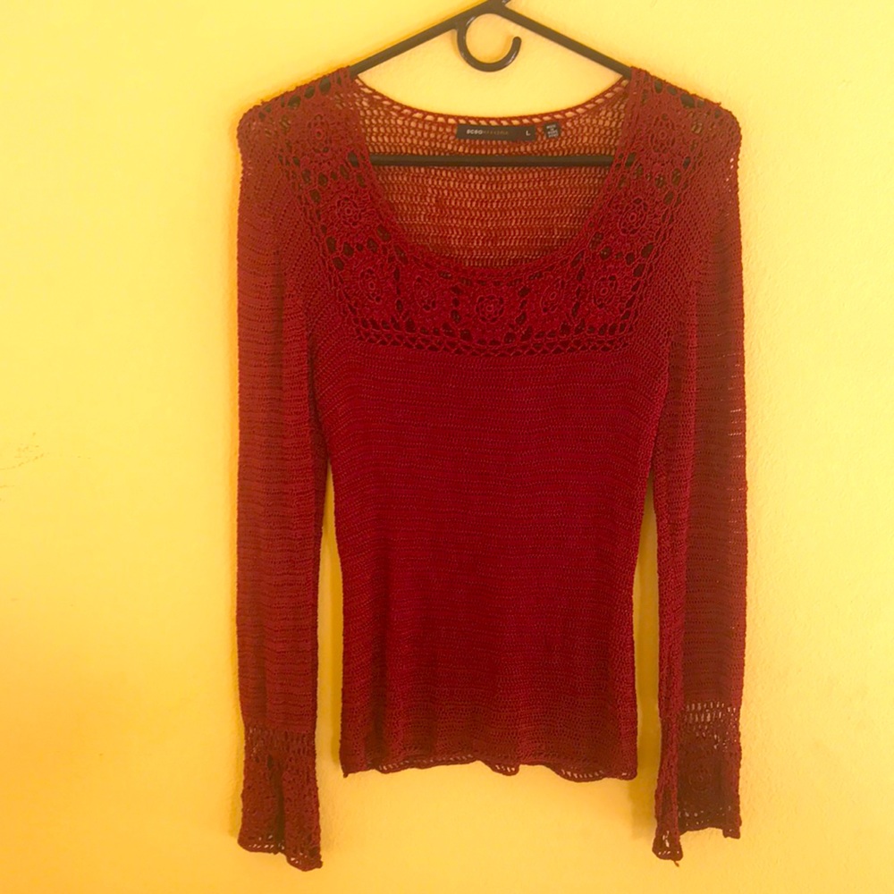 BCBGMAXAZRIA Sz L, Maroon